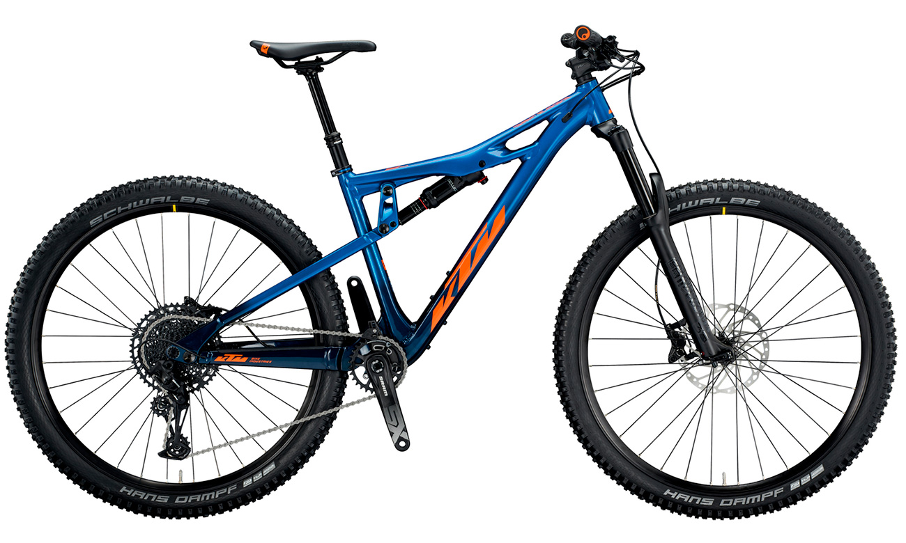 Велосипед KTM PROWLER 292 29" (2020) 2020 Сине-оранжевый